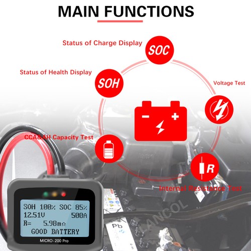 Volt batterietester für - 12,