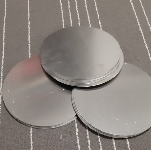 10x aluminium 3mm ronde - aluminium,