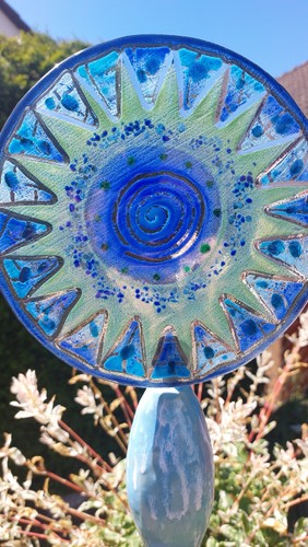 Keramikstele gartenstele mit - keramikstele,,