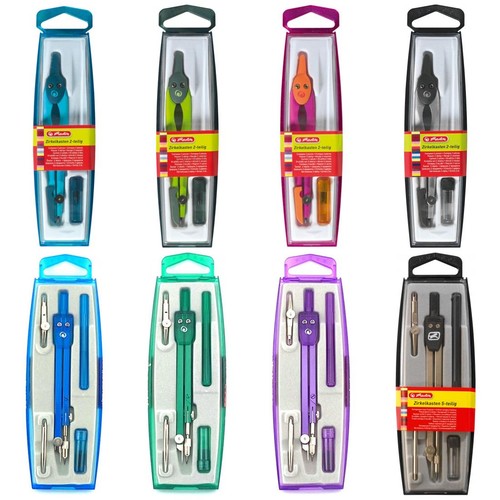 Herlitz zirkelkasten teilig - herlitz, 2-teilig