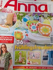 Anna 04/2020: 36 frische Frühlingsfreuden, Jeansmode, Lehrgang Webkunst # 7013