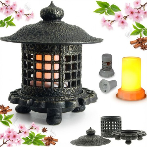 LED-Kaminlaterne