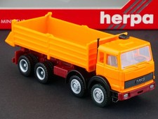 Herpa 858006 Iveco Turbo Baukipper LKW 1:87 wie NEU! OVP 1705-22-11