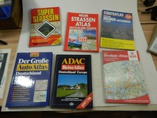 6x Auto Atlas Reiseatlas