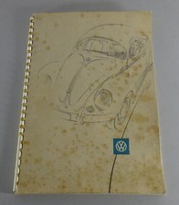 Prospekt / Broschüre VW Käfer Ovali 1200 Standard, Export + Cabrio Stand 01/1953