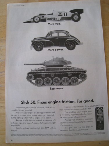 Slick fixiert motorreibung - slick, 50