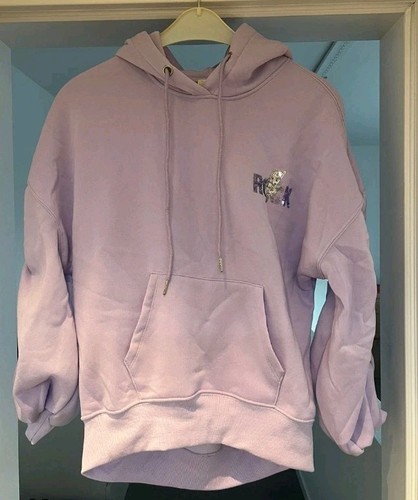 Hoodie fliederfarben mit - fliederfarben,