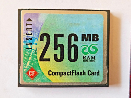 256 compact flash card - 256,