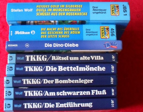 Bücher sammlung ein - ein, fall