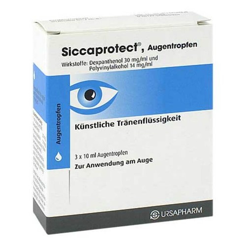 Siccaprotect augentropfen - siccaprotect, ·