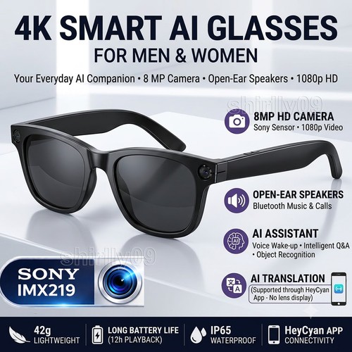 2026 smart brille 8mp 4k - 2026, hd