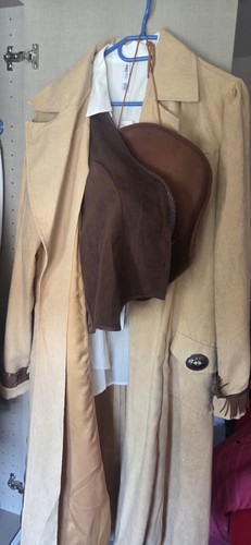 Damen mantel trenchcoat beige - mantel/trenchcoat,