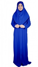BlauGr.M Hijab Gebetskleidung