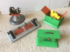 4x Blech Spielzeug alt f