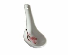 077 Löffel 1 Stk Reislöffel Dessert Suppenlöffel weiss China Gastronomie Sakura 