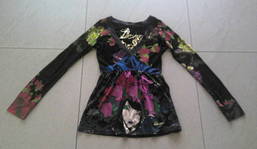 Desigual tunika shirt oberteil - desigual,