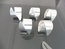 WMF Serviettenringe, 6 Stück, guter Zustand