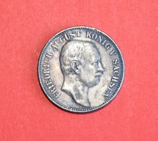 Unikat! Fehler rar Medaille Sachsen 1905 E Friedrich August Münzbesuch fast stgl