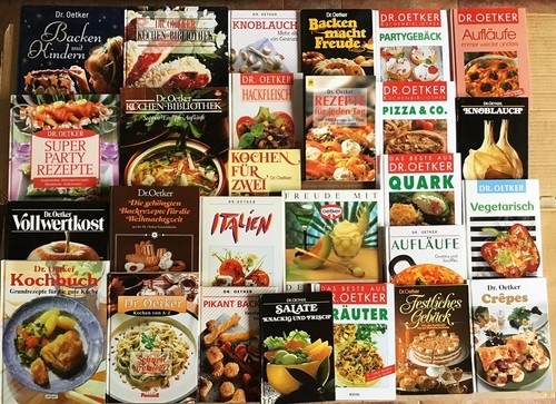 Oetker kochbücher - dr.,