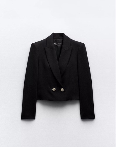 Kurzer zara cropped blazer - zara,
