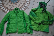 Jack  Wolfskin Damen Funktionsjacke mit Steppjacke grün mit Kapuze Gr. M