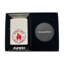 Zippo Benzin-Feuerzeug weiß