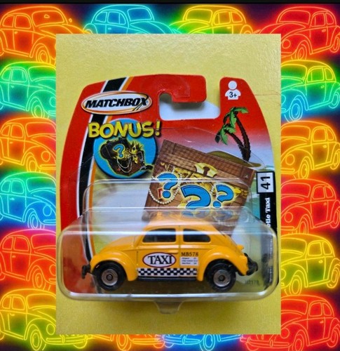 Matchbox käfer bonus taxi - vw,