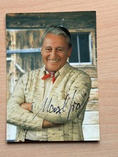 Maxl Graf - Autogrammkarte