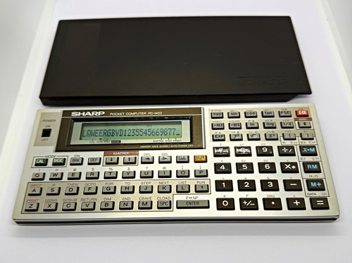 Sharp pocket computer 1403 - pocket, pc-1403