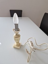 Lampe Marmor Lampenfuß Alabaster Italienisch Stil