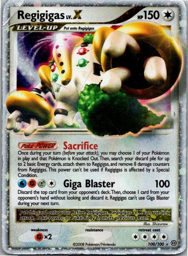 Regigigas 100 - 100/100, holo