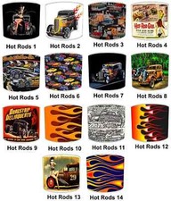 Hot Rod Auto Lampenschirme Streichhölzer Cars Spielzeug & Spiele & Kissen