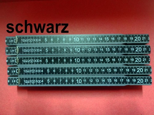 Zollstock schwarz für