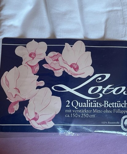 Zwei qualitäts betttücher - zwei,