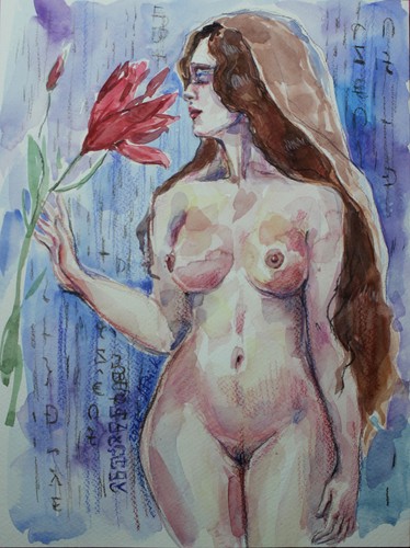 Neu original aquarell - neu,