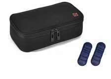 ALLCAMP Insulin Kühltasche Kühlbox für Tragbarer Organizer Diabetiker Schwarz