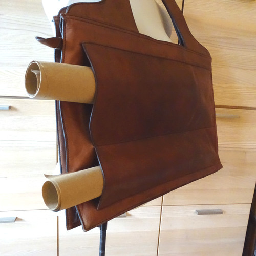 Vintage pollini ledertasche - vintage,