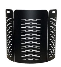 Funkenschutzgitter schwarz