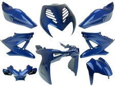 Verkleidung Kit Set 8 Teile BLAU Metallic für YAMAHA AEROX 50 MBK NITRO ROLLER S