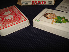 MAD Kartenspiel Inhalt unbespielt 8 Blanko daher neuwertig 100% vollständig !