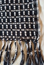 Schwarz - Weiss   Tagesdecke