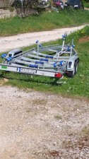 boot trailer gebraucht Erstzul:06/2022  TVP - Böckmann 3,5to -8m