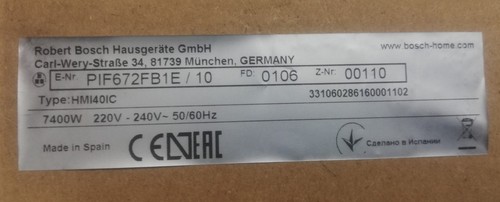 Bosch siemens typ hmi40 c - siemens,