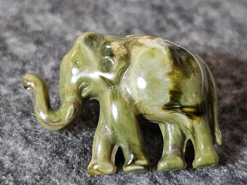 Brosche mit elefant - brosche, onyx
