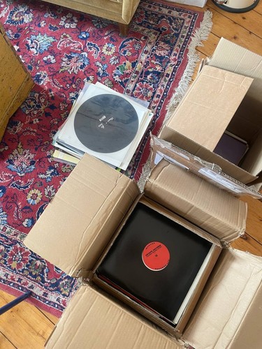 Vinyl schallplattensammlung - vinyl,
