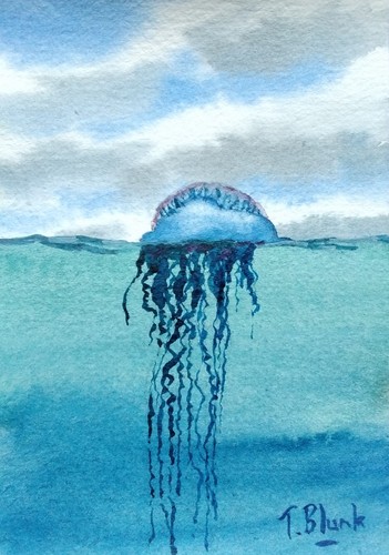 Original aquarell - original,