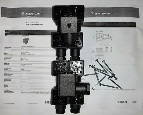 10x hirschmann gdm 3016 pole - hirschmann, 3