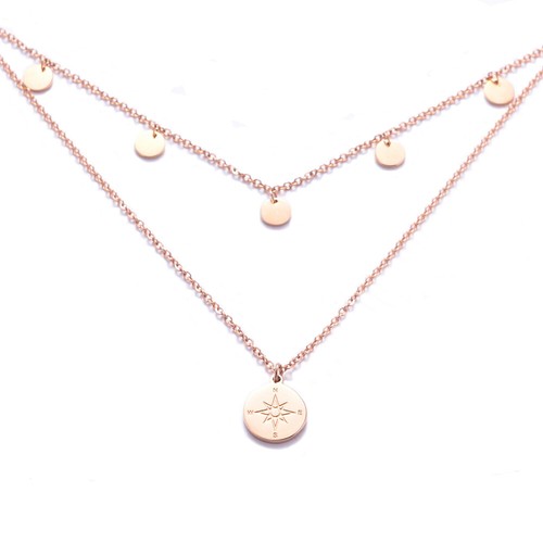 Damen schmuckset plättchen - damen,