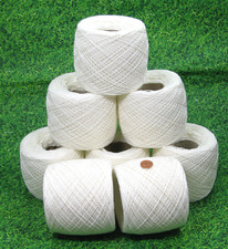 Wollpaket 1000g (1kg) cremefarbige Wolle  100% Baumwolle Häkelgarn Nr.2