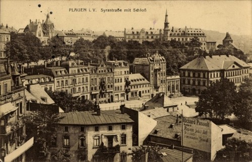 Plauen vogtland - ak,